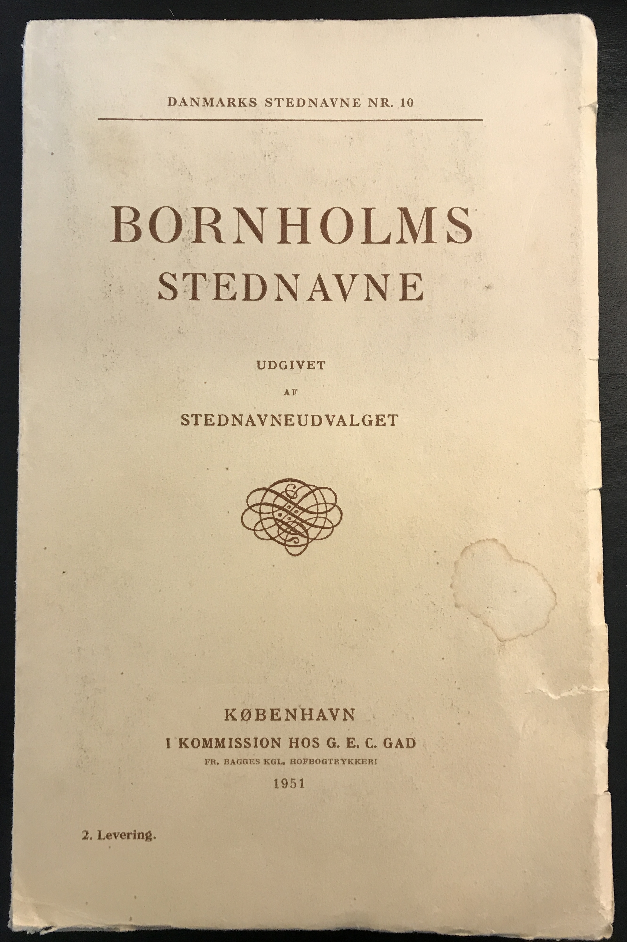 Bornholms Stednavne