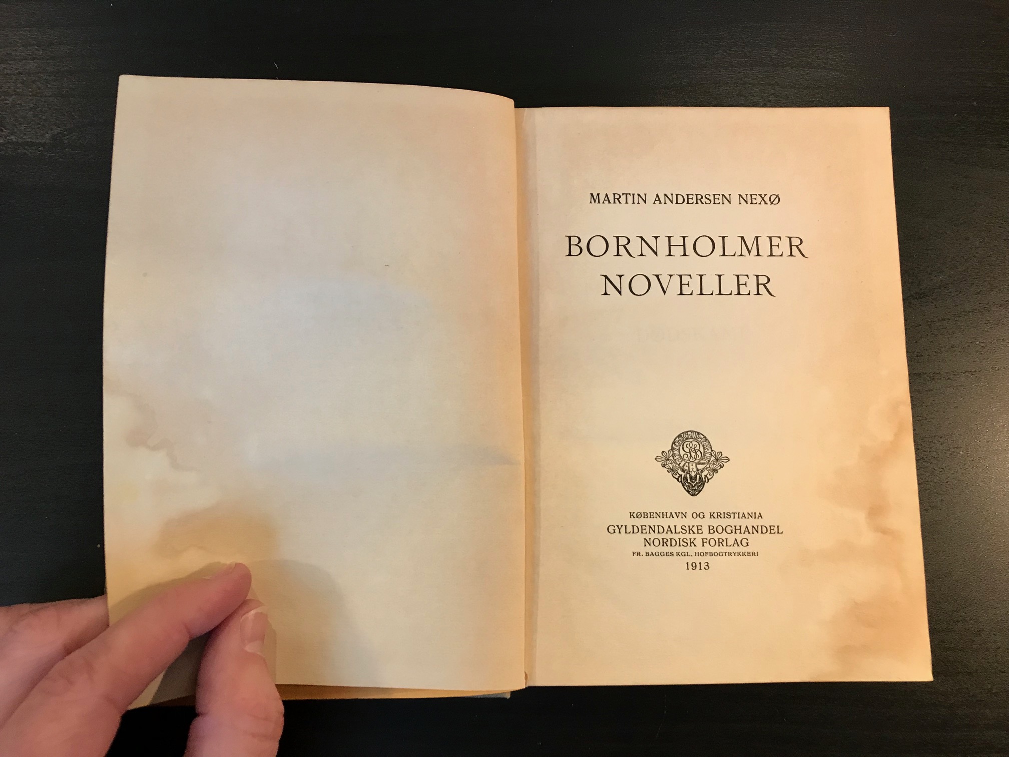 Bornholmer noveller blå