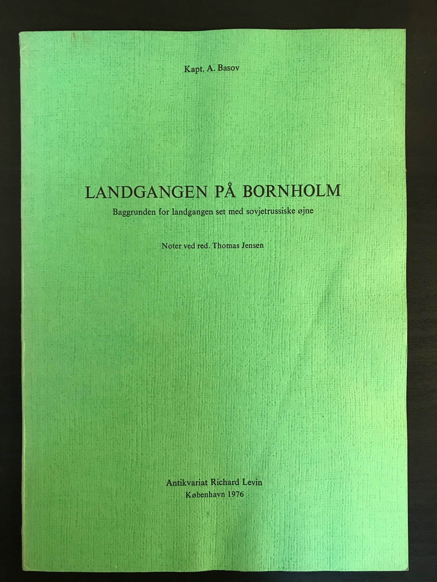 Landgangen på Bornholm