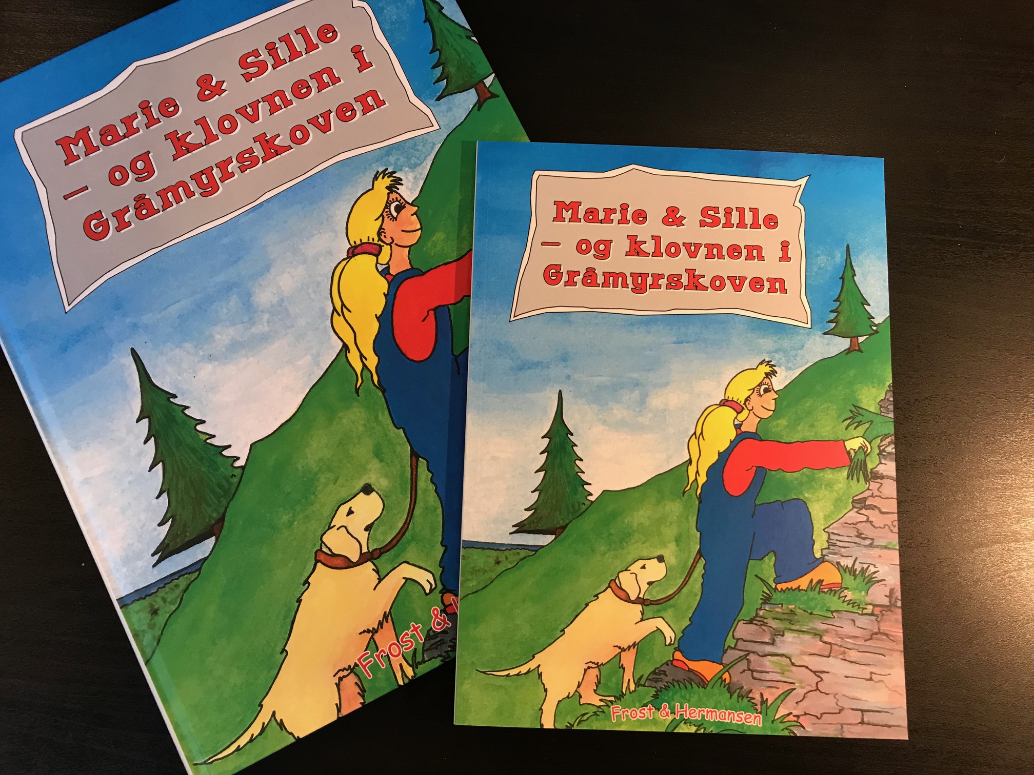 Marie og Sille - og klovnen i Gråmyrsskoven lille