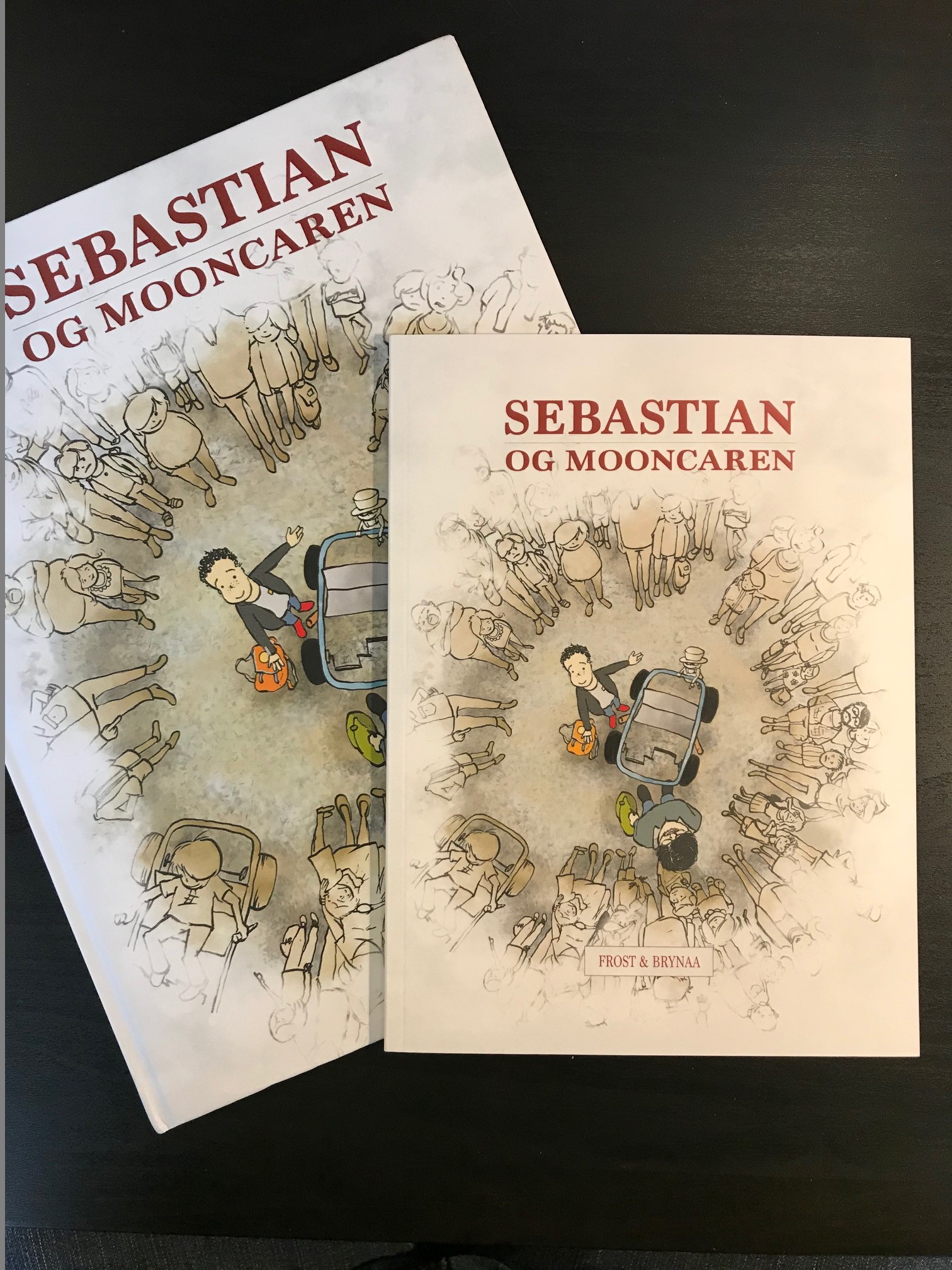 Sebastian og Mooncaren lille